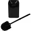 Benson Wc borstelset - Vierkant design - Zwart - Kunststof - 41 cm hoog