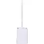 Benson Wc borstelset - Vierkante houder - Kunststof - Wit - 41 cm hoog