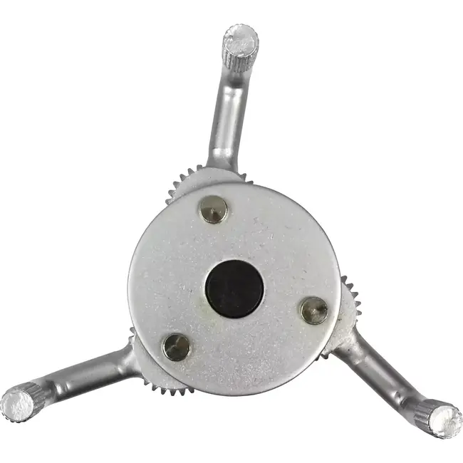 Benson Oliefilterklauw - Driepotig - 80-135 mm - Carbon Staal - Ribbelgreep