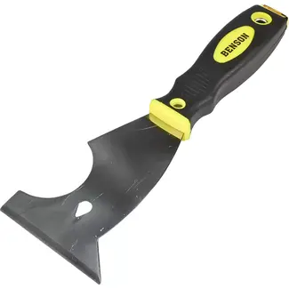 Benson Multifunctioneel plamuurmes - 75 mm breed - 240 mm lang - staal en kunststof