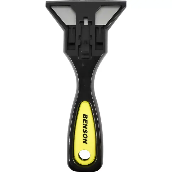 Benson Glasschraper - Inclusief 10 Trapeziummesjes - Ideaal voor Verf en Lijm - 140 mm Lengte