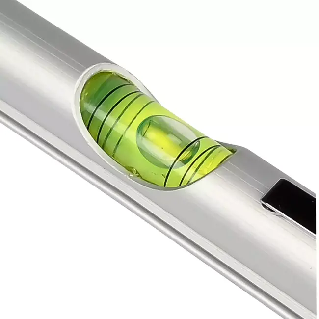 Benson Waterpas pen met clip - Aluminium - Compact en licht - 13 cm