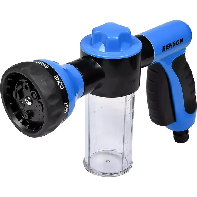 Benson Schuimsproeier 8-in-1 - Veelzijdig - 8 Sproeipatronen - 100 ml Reservoir