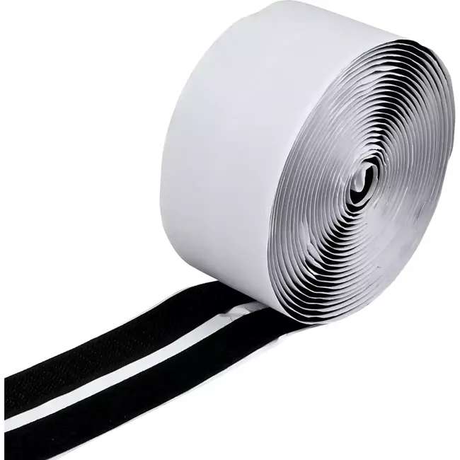 Benson Zelfklevend klittenband - 4,5 m - zwart - veelzijdig gebruik - 19 mm breed