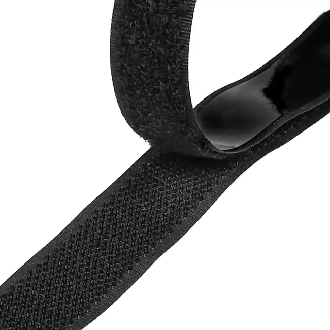 Benson Zelfklevend klittenband - 4,5 m - zwart - veelzijdig gebruik - 19 mm breed