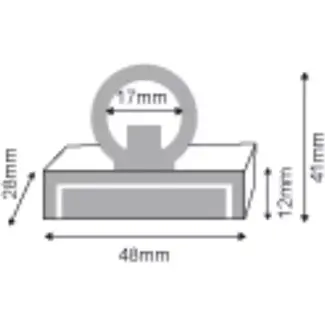 Benson Oogmagneet - Krachtige neodymium - 2,25 kg houdkracht - Compact formaat - Veelzijdig gebruik