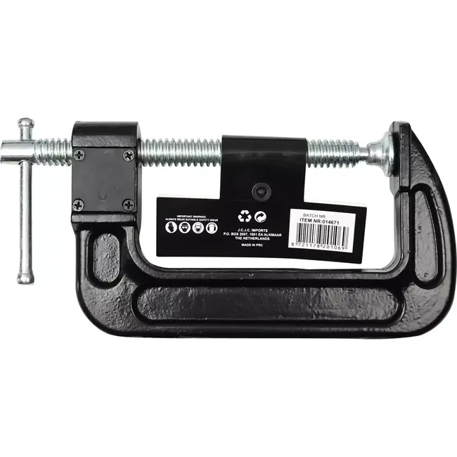 Benson G-klem met snelontgrendeling - 180 x 100 mm - Praktisch en veelzijdig