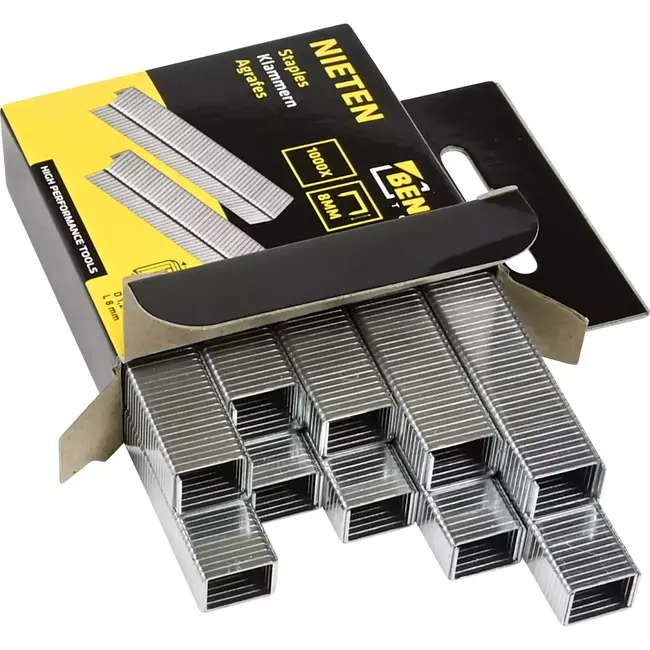 Benson Nieten voor nietmachine - 8 mm lengte - 1,2 mm dikte - 1000 stuks - veelzijdig gebruik