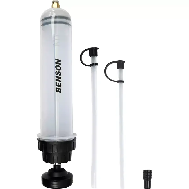 Benson Handpomp voor vloeistoffen - 500 ml - Inclusief flexibele slangen en anti-lekdop