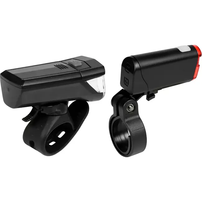 Benson LED fietslamp set - helder licht - waterbestendig - inclusief batterijen