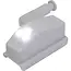 Benson Automatische LED kastverlichting - 2 stuks - Grijs - ABS materiaal - 3 LED per scharnier