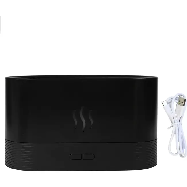 Benson LED luchtbevochtiger - Flame effect - 180 ml - USB Type-C - ABS materiaal