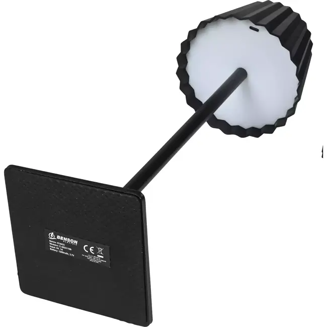 Benson Oplaadbare LED tafellamp - Dimbaar - 38 cm - Aluminium - USB-C - 4 uur werktijd