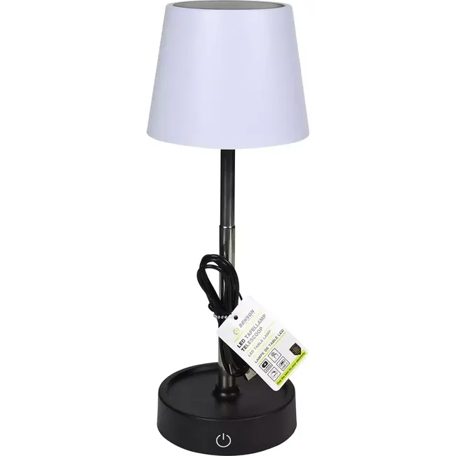 Benson Dimbare LED tafellamp - Oplaadbaar - Telescoopontwerp - Touch bediening - Warm wit licht