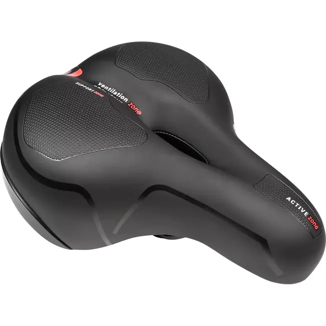 Benson Comfortabel fietszadel - breed - ventilatie - waterdicht - unisex design