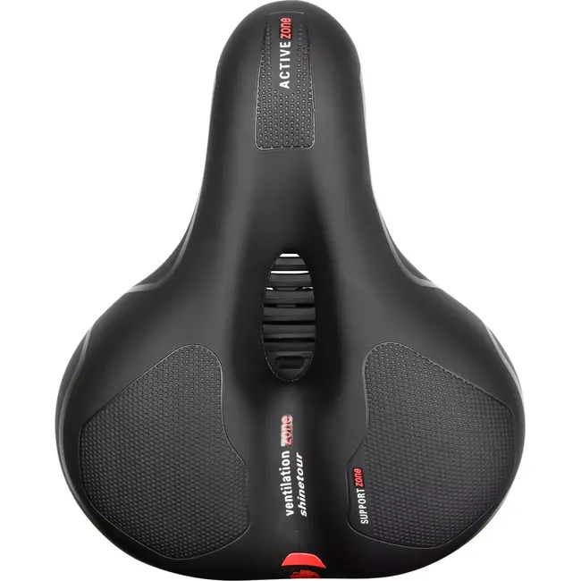 Benson Comfortabel fietszadel - breed - ventilatie - waterdicht - unisex design