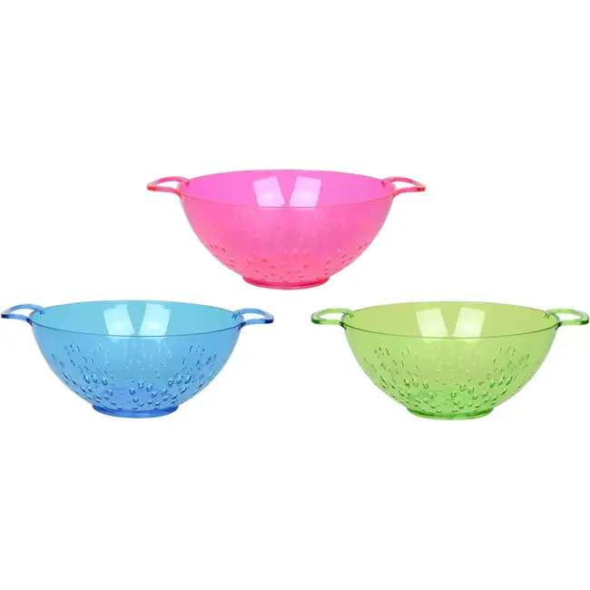 Benson Plastic vergiet - 23 cm - blauw, geel of roze - veelzijdig en praktisch