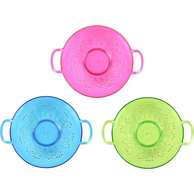 Benson Plastic vergiet - 23 cm - blauw, geel of roze - veelzijdig en praktisch