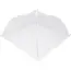 Benson Opvouwbare voedselbeschermer - wit kant - 43 x 43 cm - insectenwerend