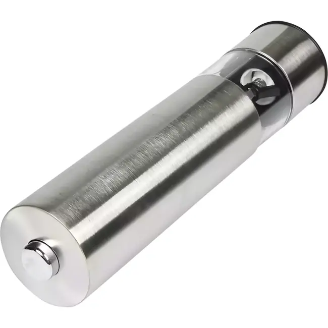Benson Elektrische peper- en zoutmolen - LED verlichting - Instelbare maalgraad - Roestvrij staal - 23 cm