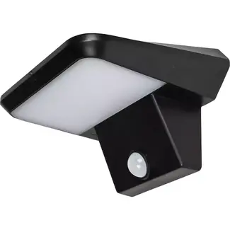Hofftech Solar wandlamp - LED verlichting - Bewegingssensor - 800 lumen - 1 lichtstand - IP44