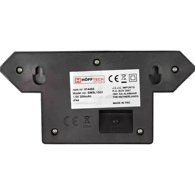 Benson Solar wandlamp - LED verlichting - Bewegingssensor - 800 lumen - 4 lichtstanden - IP44