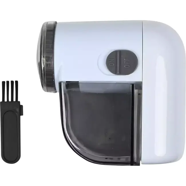 Benson Compacte pluizentondeuse - Geschikt voor alle stoffen - Werkt op AA-batterijen - Eenvoudig te legen opvangbak