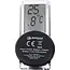 Benson Digitale thermometer - spatwaterdicht - met zuignap - zwart - compact formaat