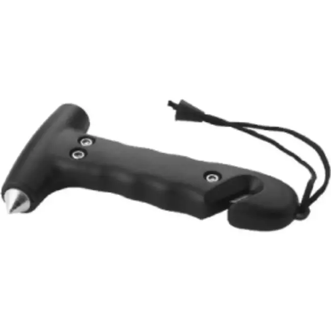 Benson Noodhamer met gordelsnijder en polsband - Zwart