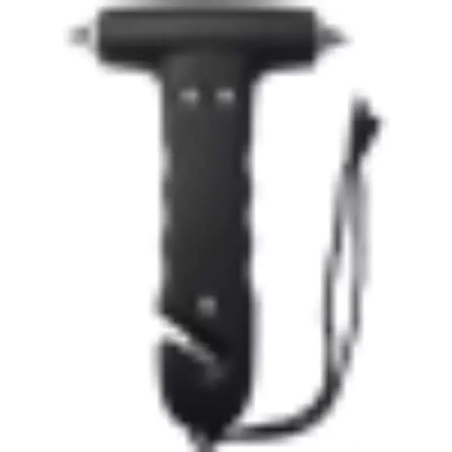 Benson Noodhamer met gordelsnijder en polsband - Zwart