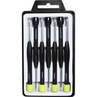 Benson Precisie schroevendraaierset - 7-delig - Torx en kruis - Geschikt voor elektronica en fijne apparaten