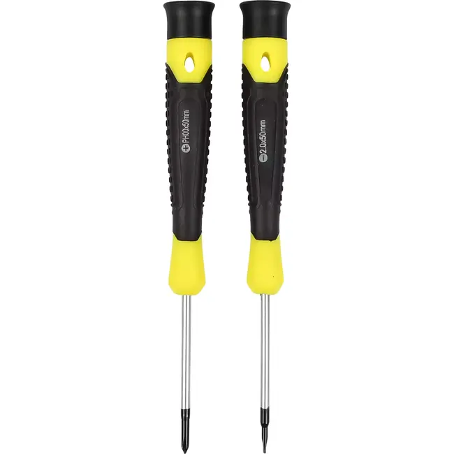 Benson 2-delige precisie schroevendraaierset - plat - SL2.5 & SL3.0