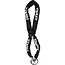 Benson Ronde ketting met hangslot - gehard staal - 8 mm dik - 120 cm lang - met nylon hoes