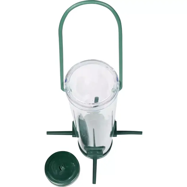 Benson Vogelvoerhouder kunststof - Makkelijk bijvulbaar - Ø 7 x 25 cm