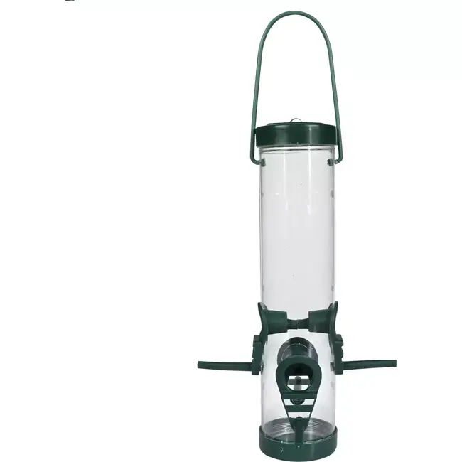 Benson Vogelvoerhouder kunststof - Makkelijk bijvulbaar - Ø 7 x 25 cm