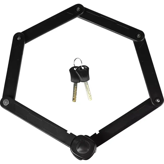 Benson Vouwslot met houder - 85 cm - lichtgewicht en sterk - hoge veiligheid - eenvoudig in gebruik