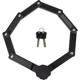 Benson Vouw cijferslot - 65 cm - Met houder - Compact en duurzaam - Veiligheidsslot