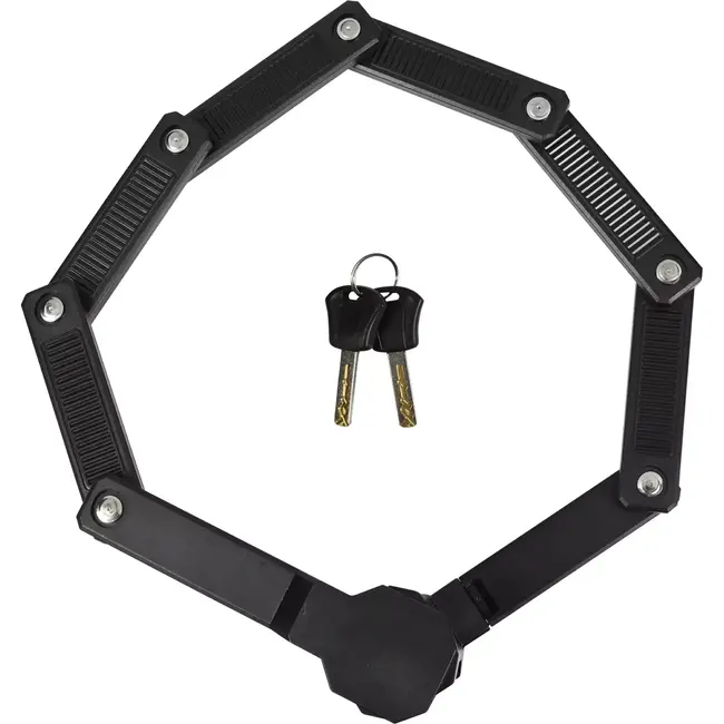 Benson Vouw cijferslot - 65 cm - Met houder - Compact en duurzaam - Veiligheidsslot