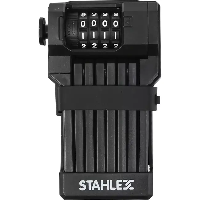 Benson Vouw cijferslot - 65 cm - Met houder - Compact en duurzaam - Veiligheidsslot