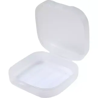 Benson Compact zeepbakje - afsluitbaar - ideaal voor reizen - 7x7x3 cm
