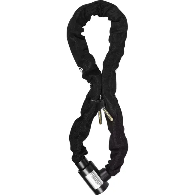 Benson Kettingslot met gehard staal en canvas hoes - 8.5 x 1000 mm - inclusief veiligheidssleutels