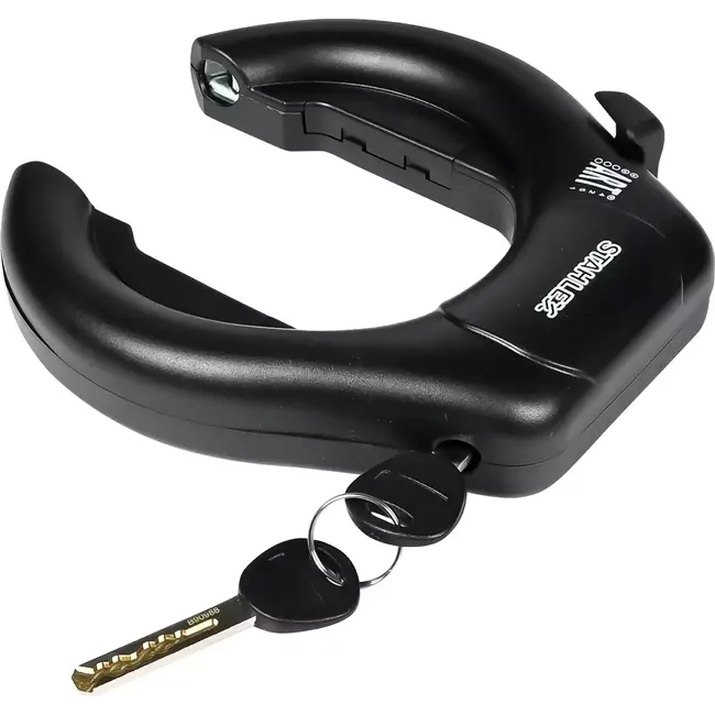 Benson Ringslot met ART Keurmerk - Robuust en Betrouwbaar - Inclusief 2 Sleutels - Geschikt voor Insteekketting