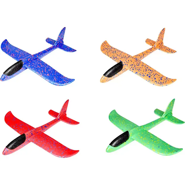 Benson Foam zweefvliegtuig - 46 cm - Loopings en glijvluchten - Lichtgewicht en duurzaam