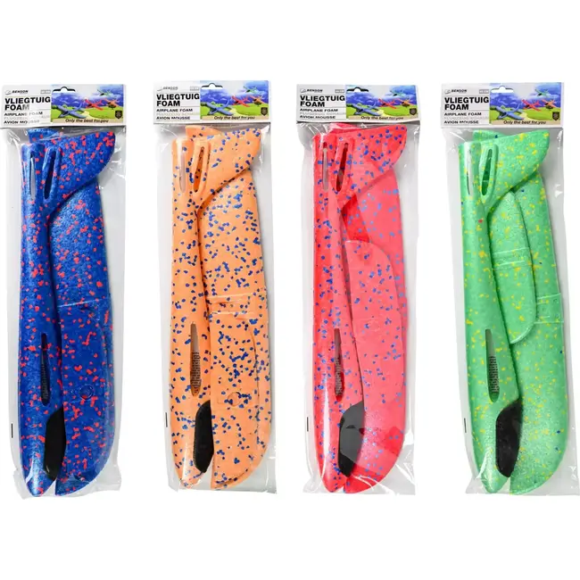 Benson Foam zweefvliegtuig - 46 cm - Loopings en glijvluchten - Lichtgewicht en duurzaam