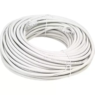 Benson UTP CAT6 kabel - 30 meter - Lichtgrijs - RJ45 - Tot 5 Gbps - CCA - PVC