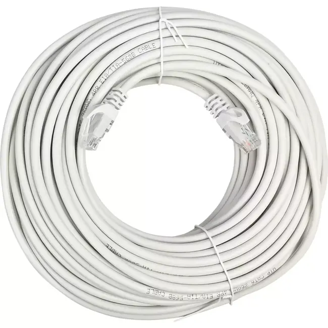 Benson UTP CAT6 kabel - 30 meter - Lichtgrijs - RJ45 - Tot 5 Gbps - CCA - PVC