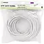 Benson UTP CAT6 kabel - 30 meter - Lichtgrijs - RJ45 - Tot 5 Gbps - CCA - PVC