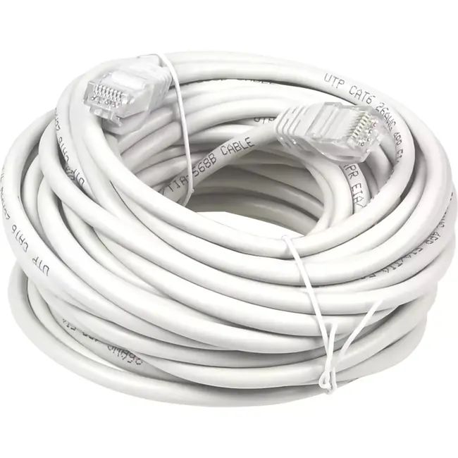 Benson UTP CAT6 kabel - 10 meter - lichtgrijs - hoge snelheid - RJ45 connectors