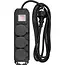 Benson Stekkerdoos 3-voudig - Waterdicht - Met schakelaar - 3 meter - IP44