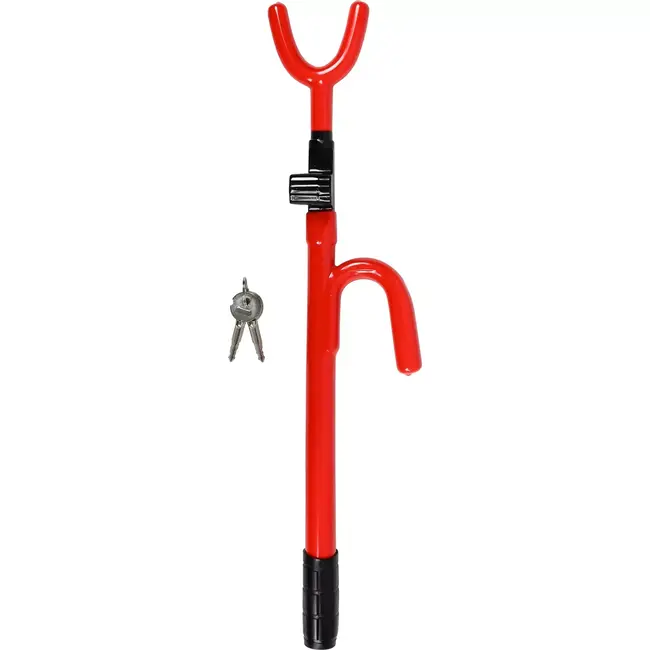 Benson Universeel stuurslot - diefstalpreventie - eenvoudig te installeren - geschikt voor 16-33,5 cm sturen - staal - 47x10x4 cm